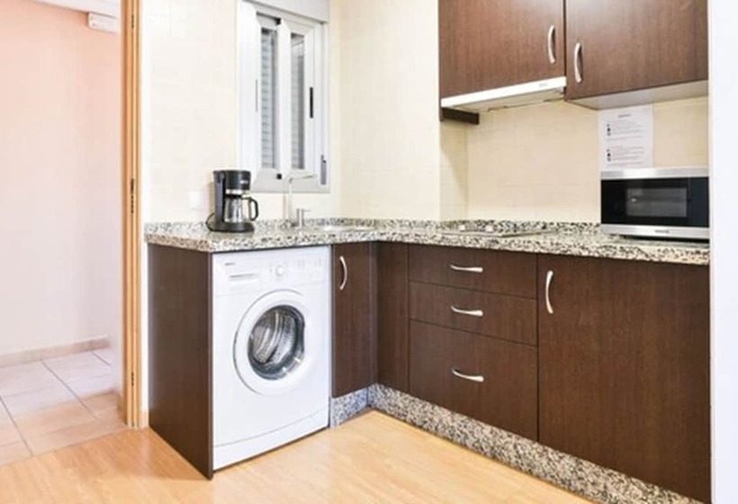 Апартаменты 1 Спальня Боковой Вид на Море, Vegasol Playa A.t