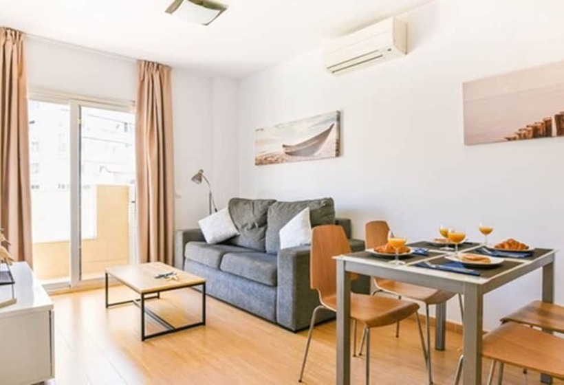 Апартаменты 1 Спальня Боковой Вид на Море, Vegasol Playa A.t