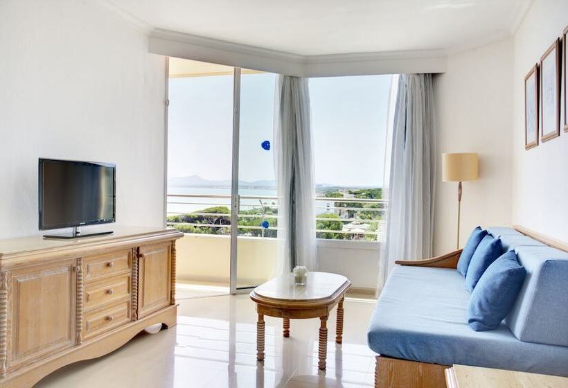 침실 1개 아파트 측면 바다 전망, Grupotel Natura Playa