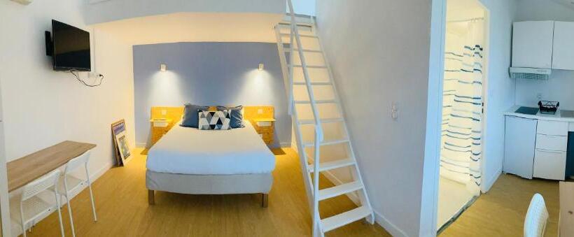 庭の見える１ベッドルームアパートメント, Residence Thibaud