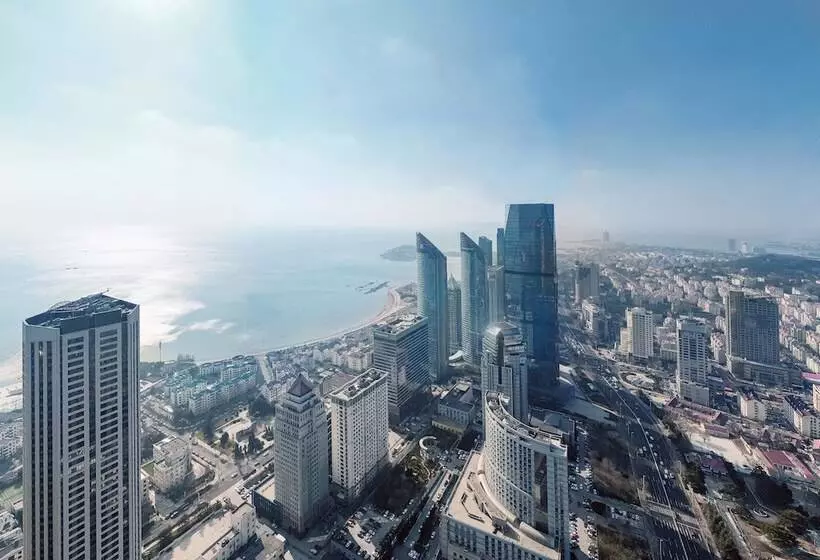 オーシャンビューのクラブルーム, The Westin Qingdao   Instagrammable