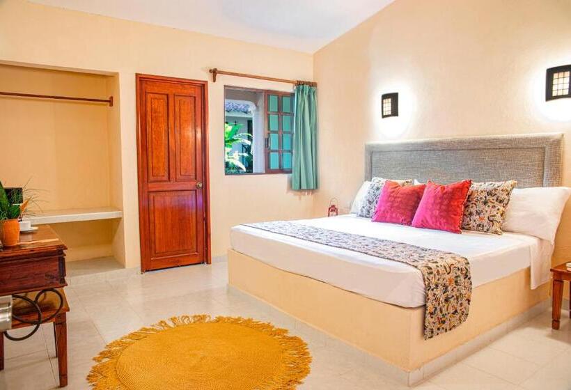 اتاق استاندارد با تخت بزرگ, Hacienda San Miguel Yucatan