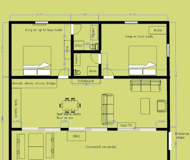 오두막, Starline Alpacas Farmstay Resort