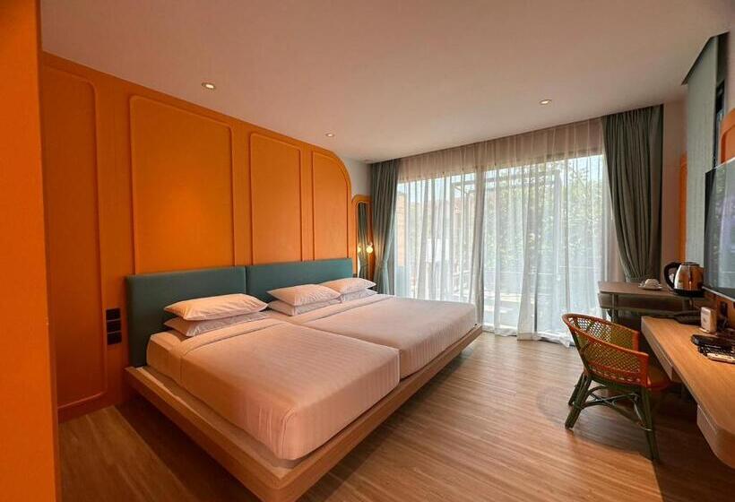 발코니 디럭스 룸, Banlansuan Resort Sha Plus