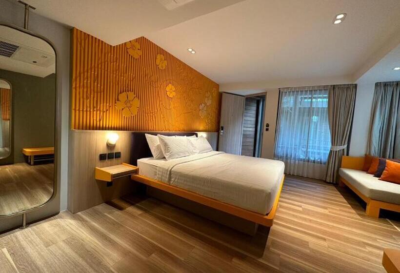 디럭스 룸, Banlansuan Resort Sha Plus