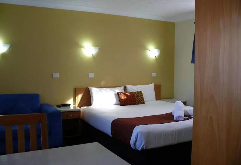 キングサイズベッドのデラックスルーム, Park Beach Resort Motel
