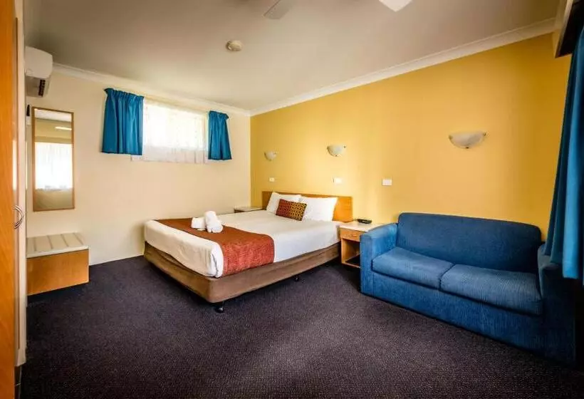 キングサイズベッドのデラックスルーム, Park Beach Resort Motel