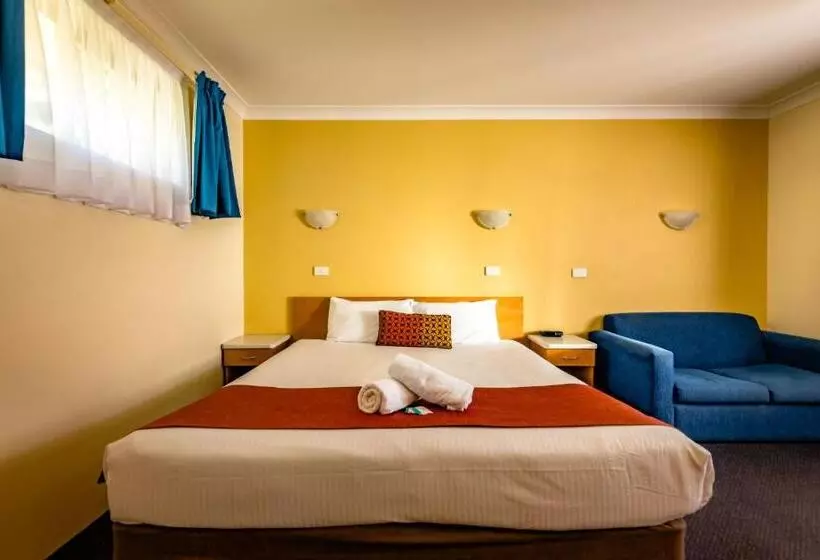 キングサイズベッドのデラックスルーム, Park Beach Resort Motel