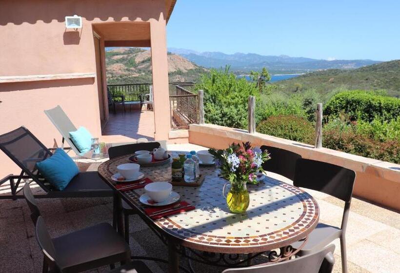 فيلا غرفة نوم واحدة مطلّة علي البحر, Résidence U Pirellu