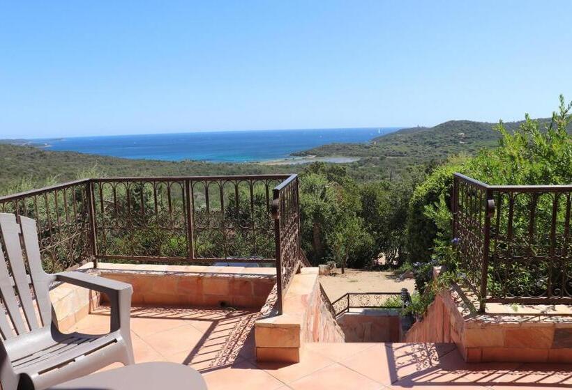 فيلا غرفة نوم واحدة مطلّة علي البحر, Résidence U Pirellu