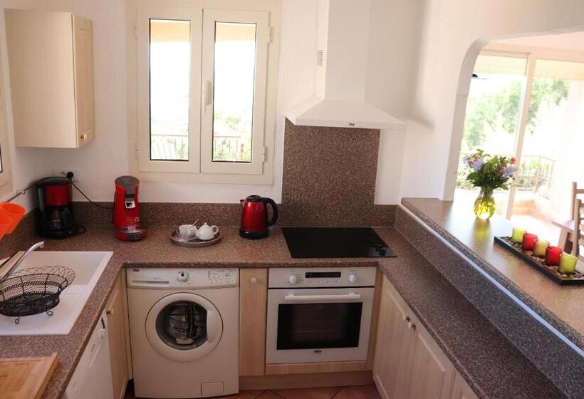 فيلا غرفة نوم واحدة مطلّة علي البحر, Résidence U Pirellu