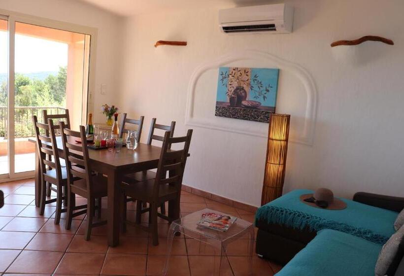 فيلا غرفة نوم واحدة مطلّة علي البحر, Résidence U Pirellu