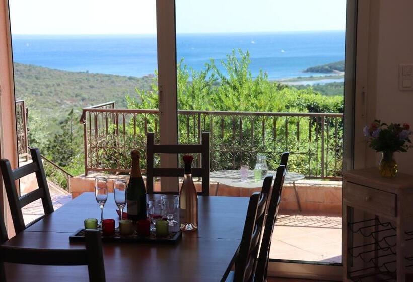 فيلا غرفة نوم واحدة مطلّة علي البحر, Résidence U Pirellu