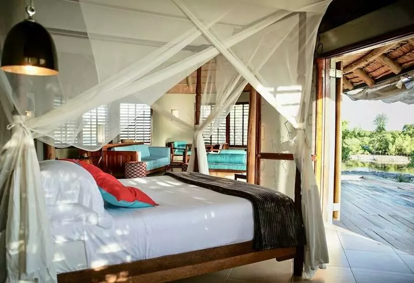 デラックスビラの１ベッドルーム, Coral Lodge Mozambique