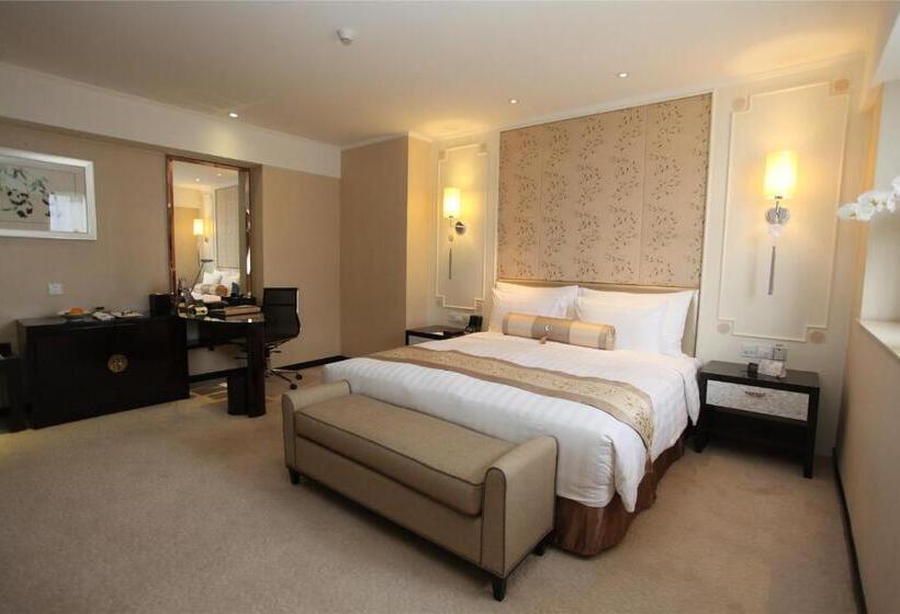 스탠다드 룸 킹사이즈 침대, Dorsett Chengdu