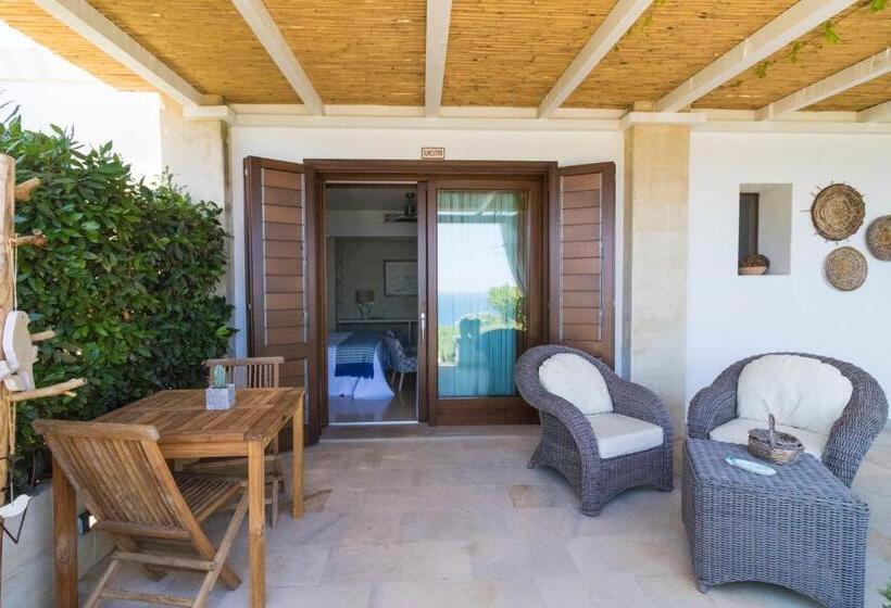 Tengerre Néző Deluxe Szoba, Le Capase Resort Salento