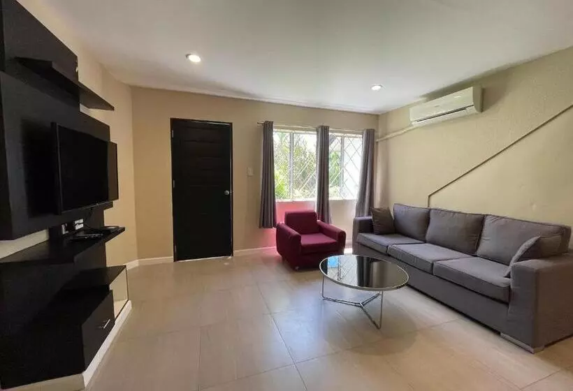 آپارتمان 1 خوابه با چشم‌انداز باغ, Red Knight Gardens
