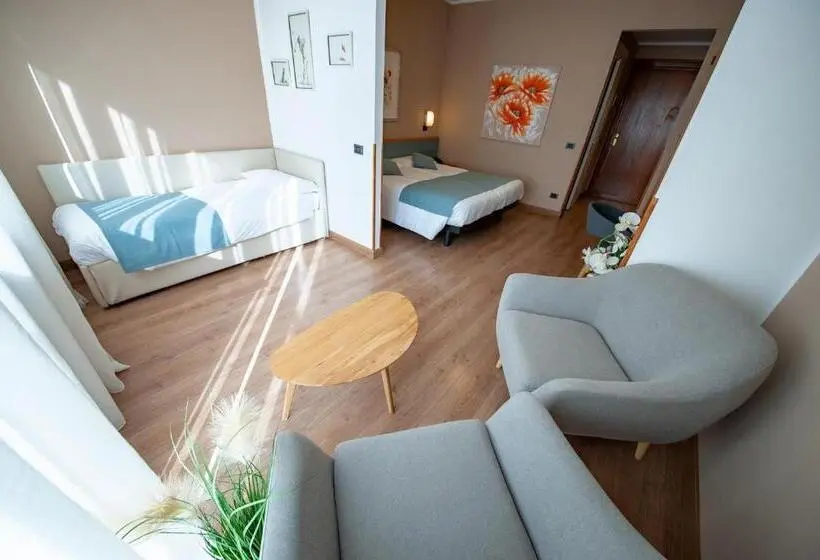 スーペリアの４人部屋, Albergo San Carlo