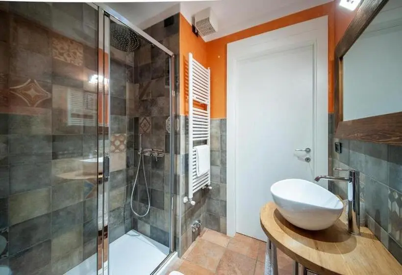 シングルデラックスルーム, Albergo San Carlo