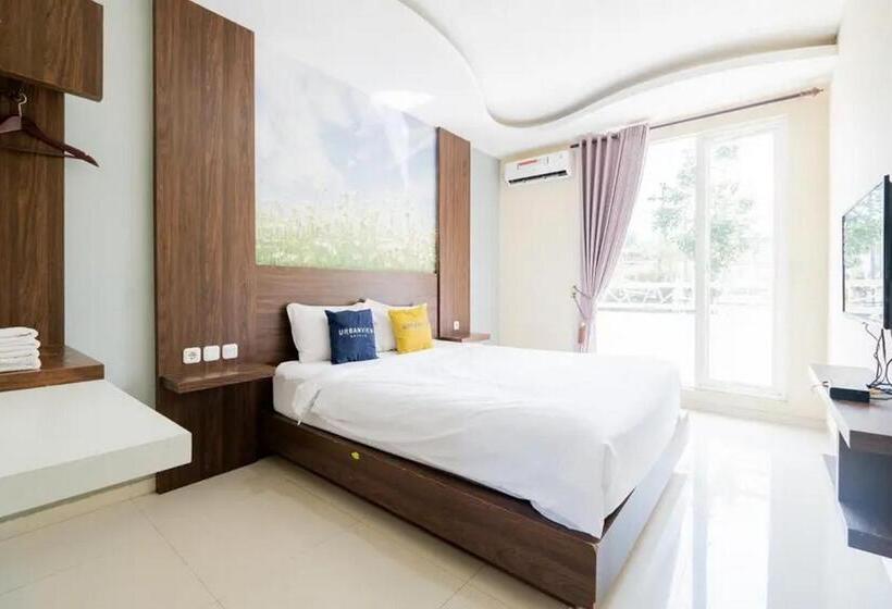 Deluxe-huone, Urbanview Hotel Omah Anin Batu By Reddoorz