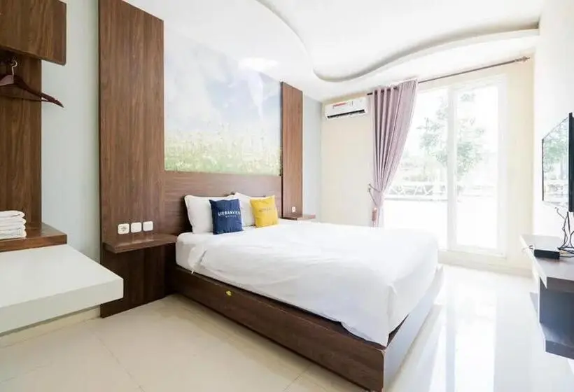 デラックスルーム, Urbanview Hotel Omah Anin Batu By Reddoorz