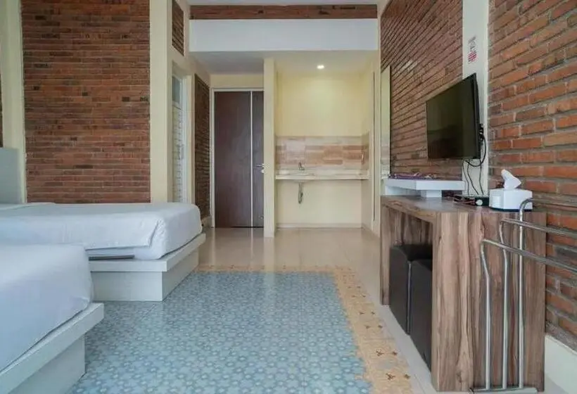 ファミリールーム, Urbanview Hotel Omah Anin Batu By Reddoorz