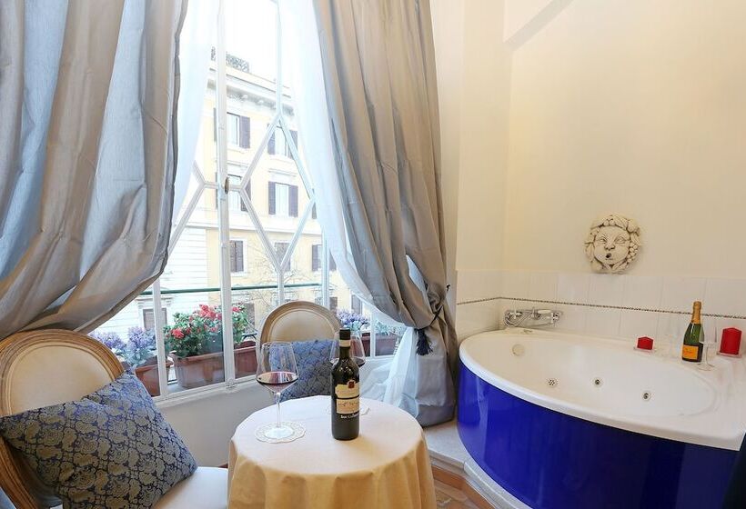 带按摩浴盆的套房, Liberty Rome Suites   Liberty Collection