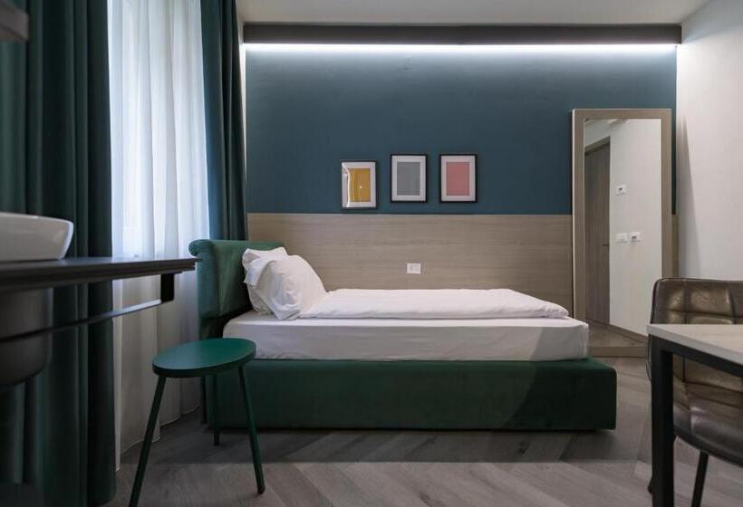 اتاق استاندارد یک نفره, All'azzurro