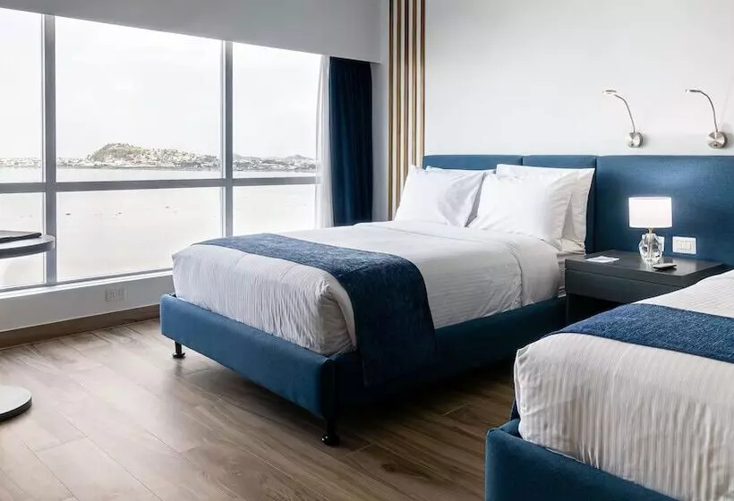 اتاق استاندارد با 2 تخت دوبل, Wyndham Guayaquil, Puerto Santa Ana