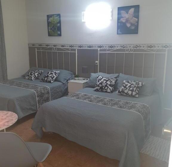 اتاق استاندارد چهار تخته, Hostal Diaz