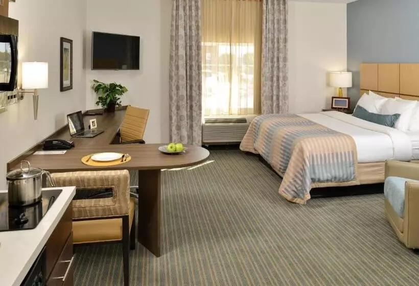 キングサイドベッドのスタンダードワンルーム, Candlewood Suites Houma, An Ihg
