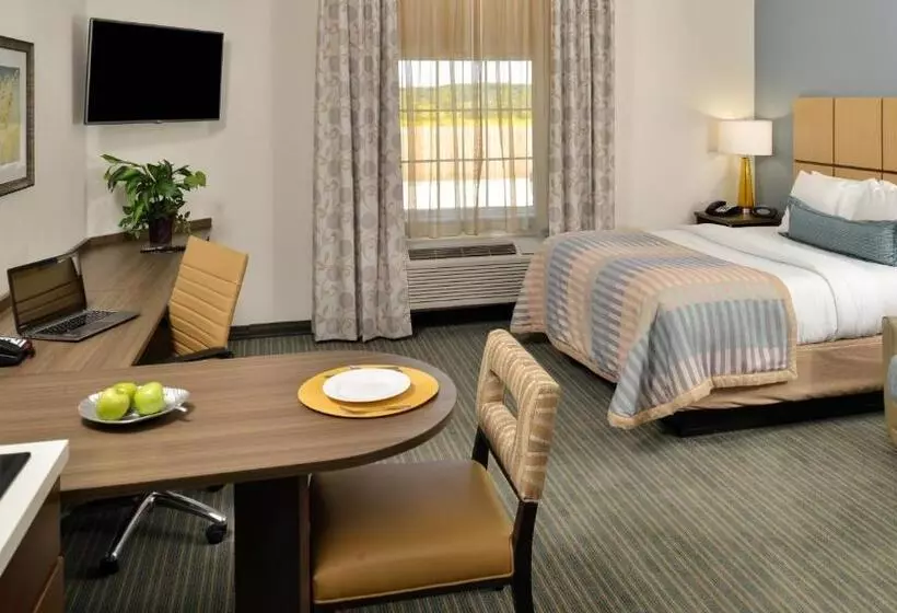 キングサイドベッドのスタンダードワンルーム, Candlewood Suites Houma, An Ihg