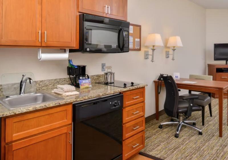 キングサイドベッドのスタンダードワンルーム, Candlewood Suites Abilene, An Ihg