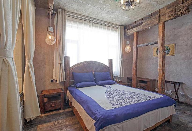 디럭스 룸 킹사이즈 침대, Old Story Inn Dali Ancient Town