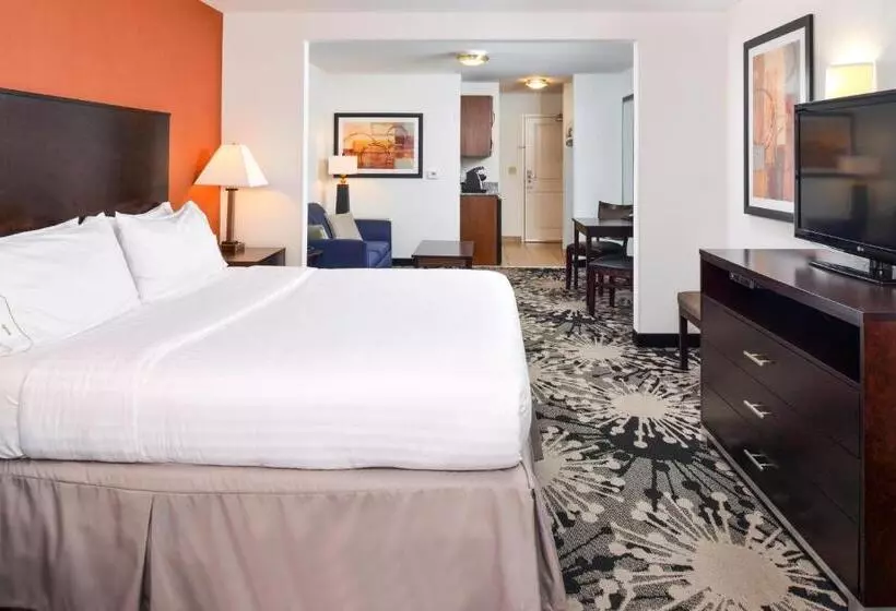 キングサイズベッドのスイートルーム, Holiday Inn Express & Suites Greenfield, An Ihg