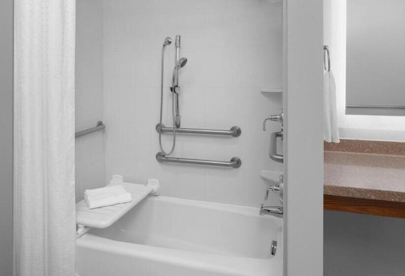 غرفة قياسية سرير كينج لذوى الإحتياجات الخاصة, Holiday Inn Express & Suites Midland South I 20, An Ihg