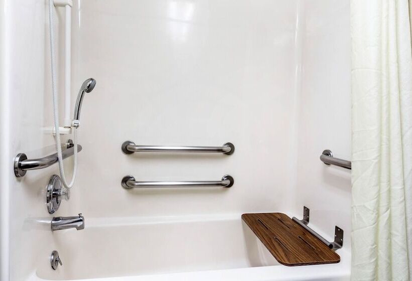 带2个双人床的标准工作室, Quality Inn Downtown