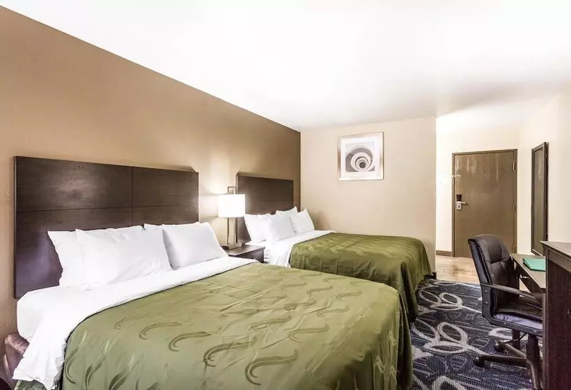 ２ダブルベッドのスタンダードルーム, Quality Inn Downtown
