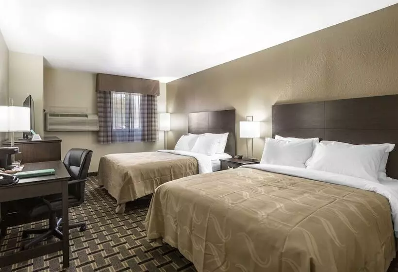 ２ダブルベッドのスタンダードルーム, Quality Inn Downtown