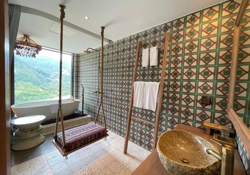 غرفة ديلوكس عائلية, Royal Rose Abu Dhabi, A Curio By Hilton Affiliated