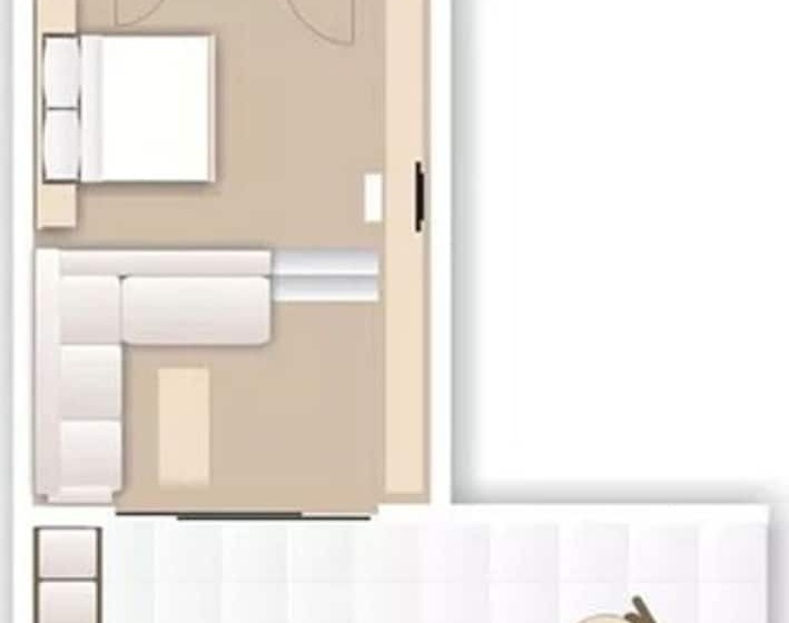 سوییت جونیور با چشم‌انداز دریا, Thalatta Seaside