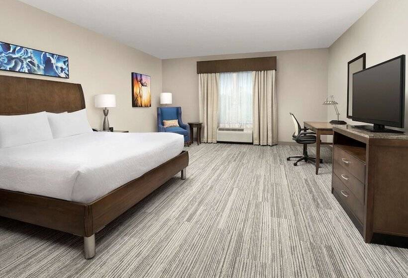 适合残疾人使用的标准间, Hilton Garden Inn Charlotte Airport