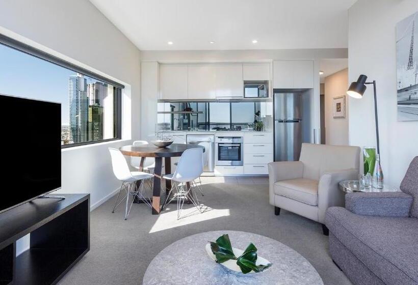 2 베드룸 이그제큐티브 아파트, Oaks Melbourne On William Suites
