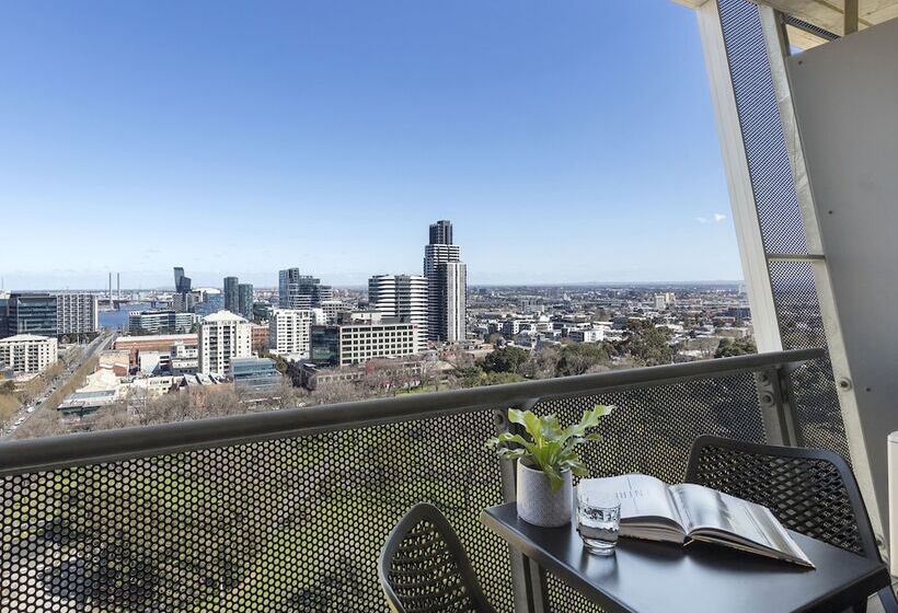 스탠다드 스튜디오 공원 전망, Oaks Melbourne On William Suites