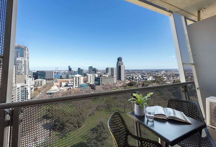 스탠다드 스튜디오 공원 전망, Oaks Melbourne On William Suites