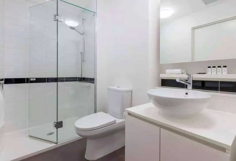 １ベッドルームアパートメント, Oaks Melbourne On William Suites