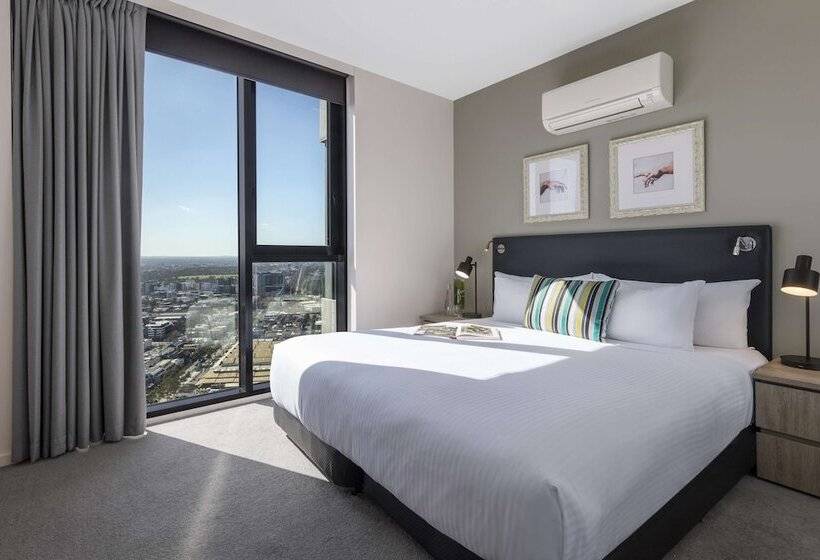 2 베드룸 이그제큐티브 아파트, Oaks Melbourne On William Suites