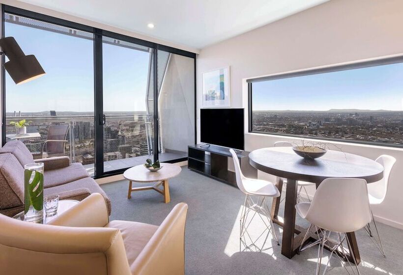 2 베드룸 이그제큐티브 아파트, Oaks Melbourne On William Suites