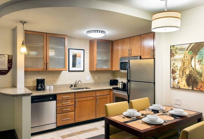 带2个卧室的套房, Residence Inn San Diego Oceanside