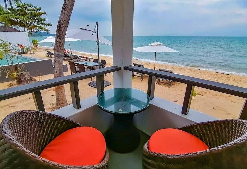 스탠다드 방갈로, The Cosy Maenam Beach Resort